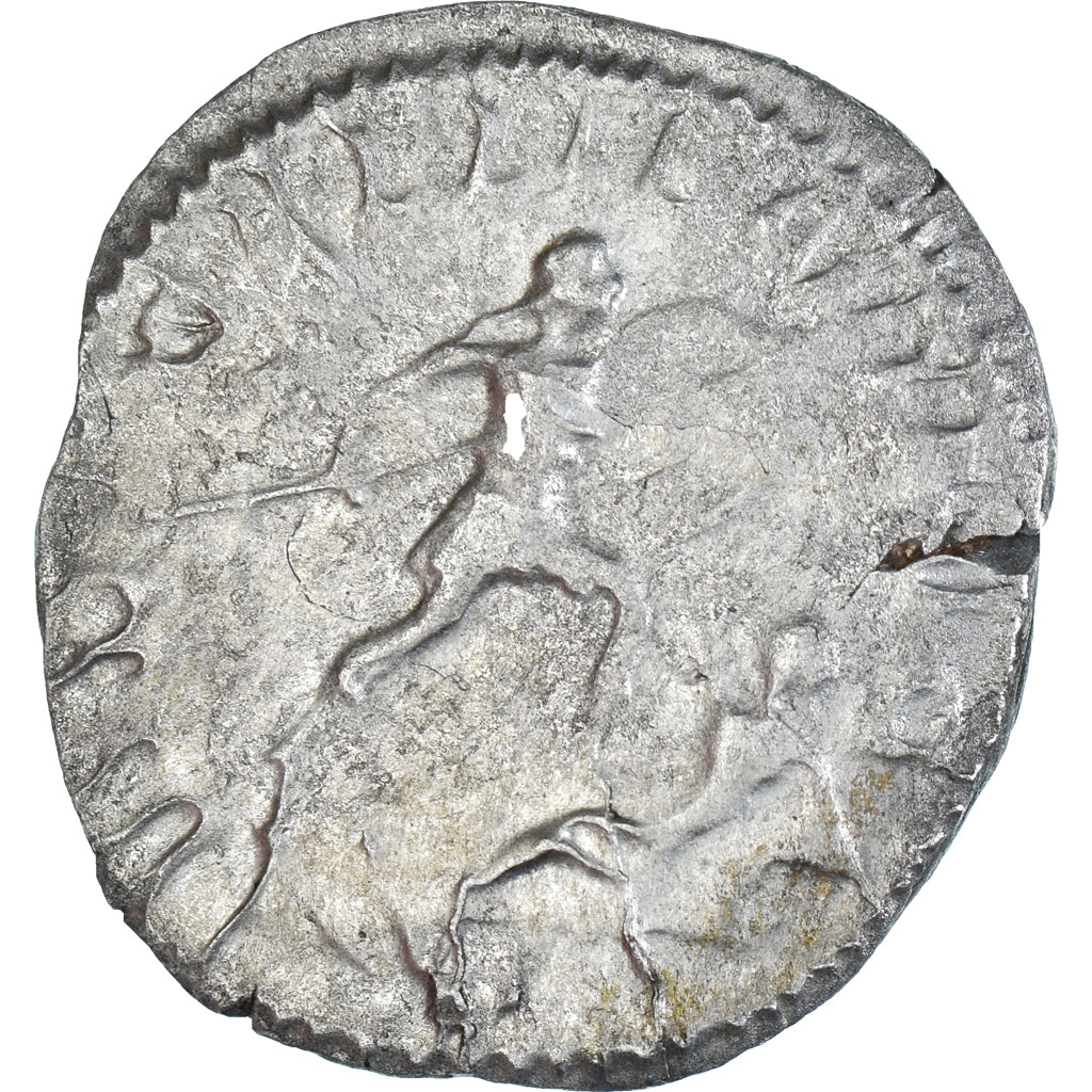 Coin, Gallienus, Antoninianus, 258-259, Lugdunum, VF(30-35), Billon, RIC:54f
