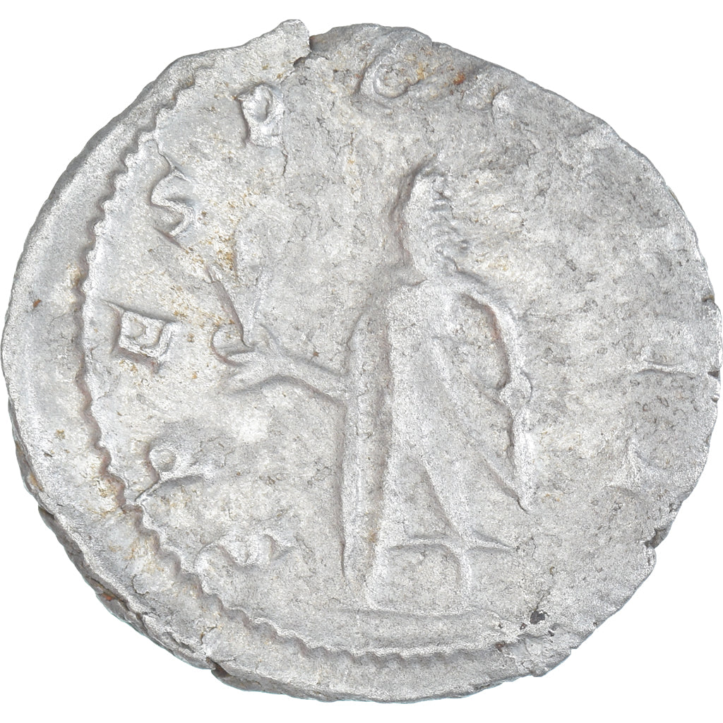 Moneda, Gallienus, Antoninianus, 258-259, Mediolanum, BC+, Vellón, RIC:403