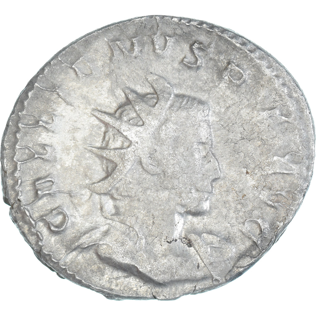 Coin, Gallienus, Antoninianus, 258-259, Lugdunum, VF(20-25), Billon, RIC:18f