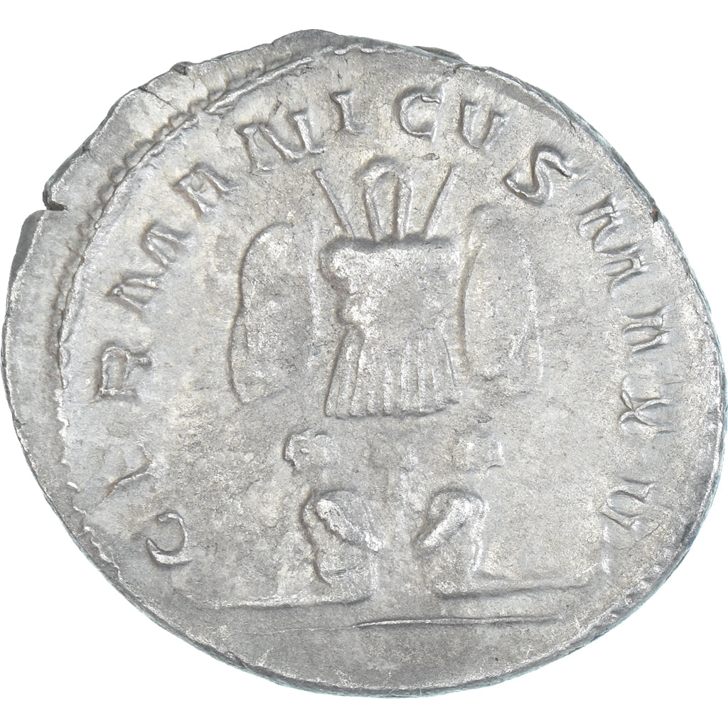 Coin, Gallienus, Antoninianus, 258-259, Lugdunum, VF(20-25), Billon, RIC:18f
