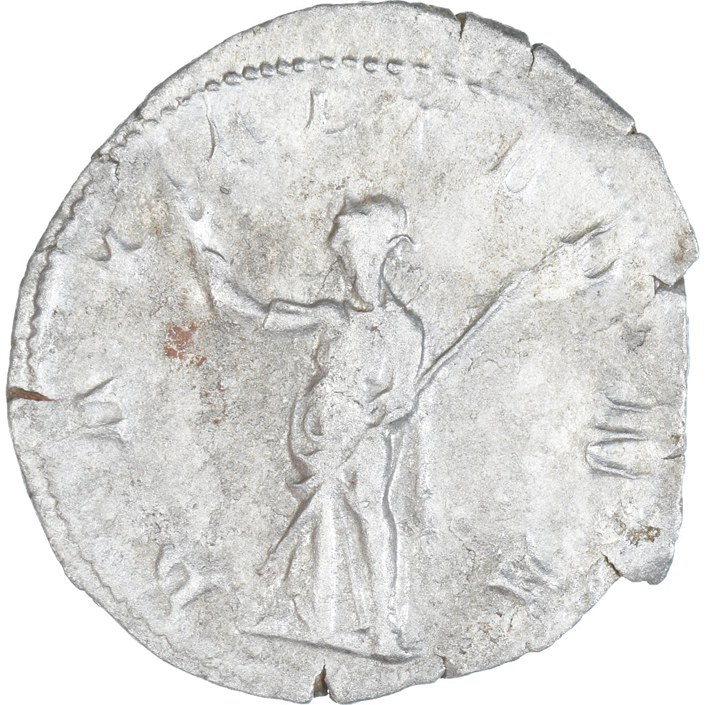 Moneta, Trebonianus Gallus, Antoninianus, 251-253, Mediolanum, MB+, Biglione