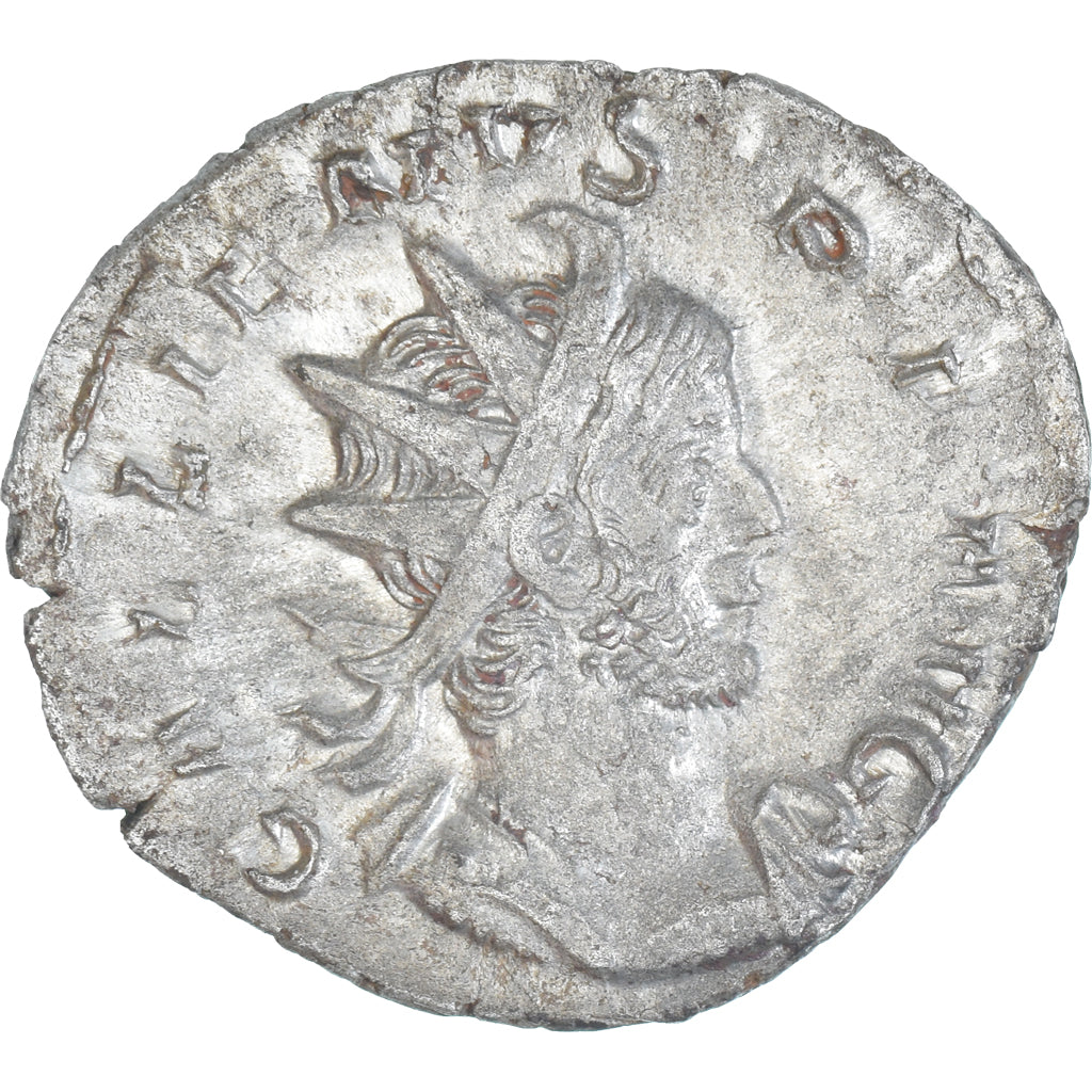 Coin, Gallienus, Antoninianus, 258-259, Lugdunum, VF(30-35), Billon, RIC:44