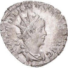 Coin, Valerian I, Antoninianus, 258-259, Lugdunum, VF(30-35), Billon, RIC:13
