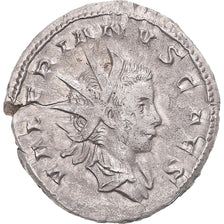 Coin, Valerian II, Antoninianus, 255, Lugdunum, VF(30-35), Billon, RIC:3.