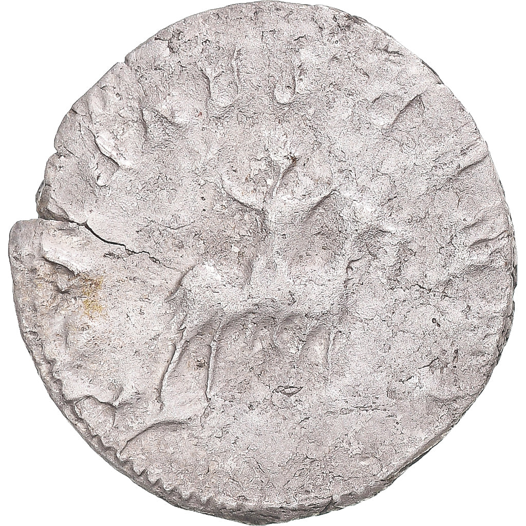Coin, Valerian II, Antoninianus, 255, Lugdunum, VF(30-35), Billon, RIC:3.