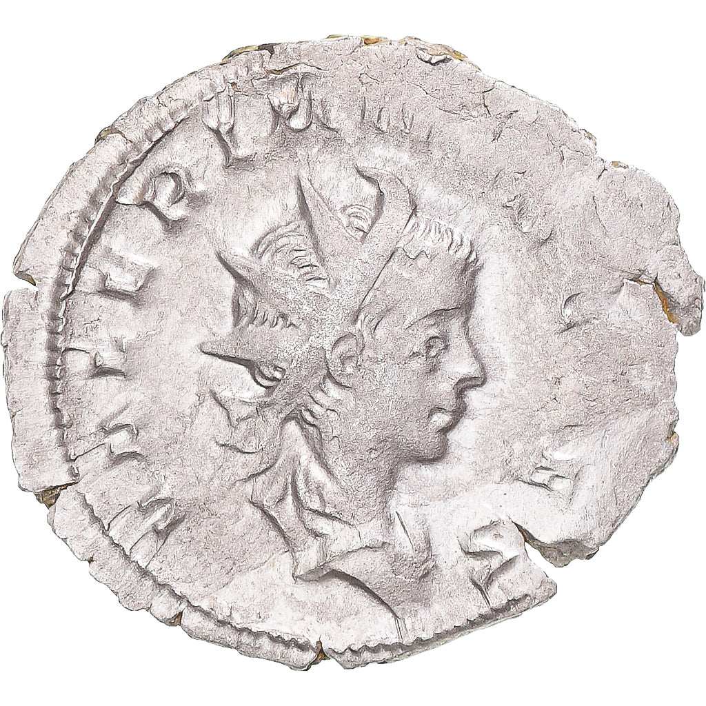 Munten, Valerius II, Antoninianus, 255, Lugdunum, ZF, Billon, RIC:3
