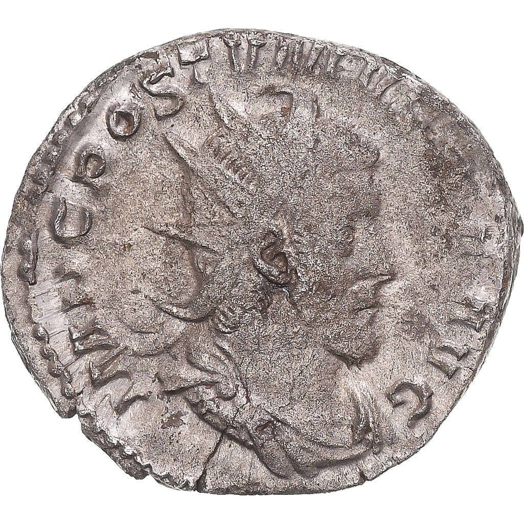 Moneta, Postumus, Antoninianus, 260-269, Lugdunum, MB+, Biglione, RIC:89