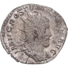 Moneta, Postumus, Antoninianus, 260-269, Lugdunum, MB+, Biglione, RIC:89