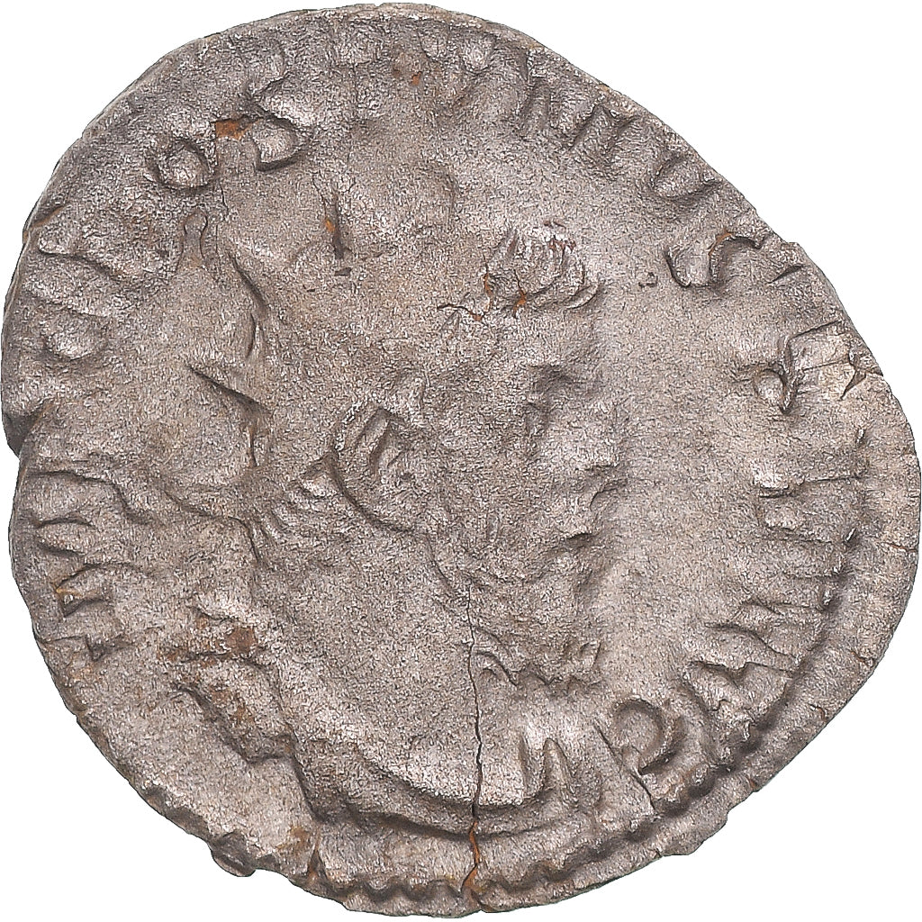 Moneda, Postumus, Antoninianus, 260-269, Lugdunum, BC+, Vellón, RIC:73