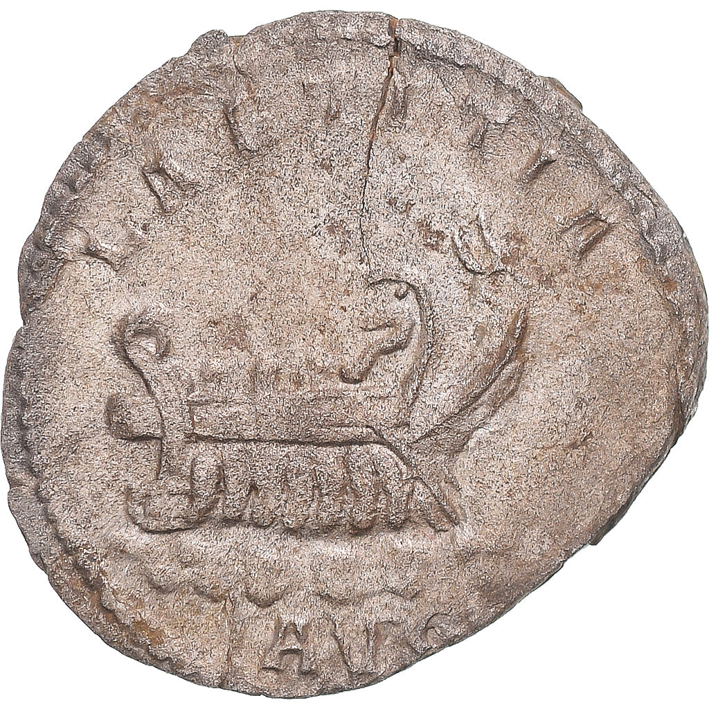 Moneda, Postumus, Antoninianus, 260-269, Lugdunum, BC+, Vellón, RIC:73