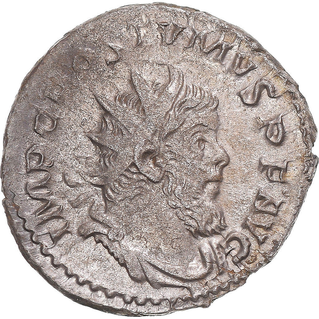 Moneda, Postumus, Antoninianus, 260-269, Lugdunum, MBC+, Vellón, RIC:73