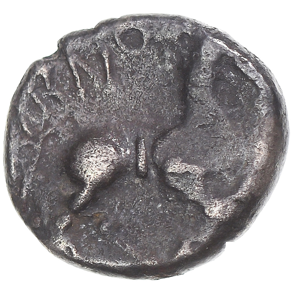 Coin, Aedui, Denier ANORBOS / DVBNO, 70-50 BC, VF(30-35), Silver, Latour:4972