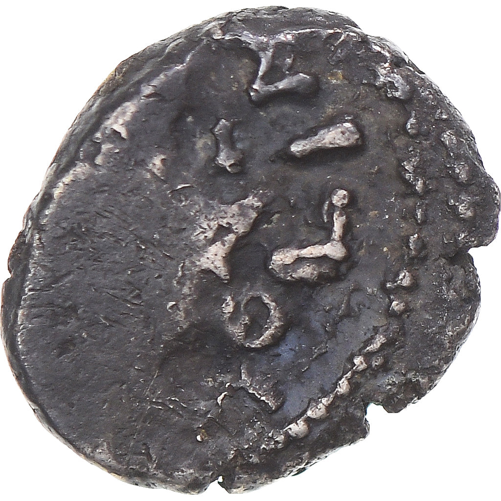 Coin, Leuci, Denier SOLIMA/COLIMA, 60-40 BC, VF(30-35), Silver, Latour:9020