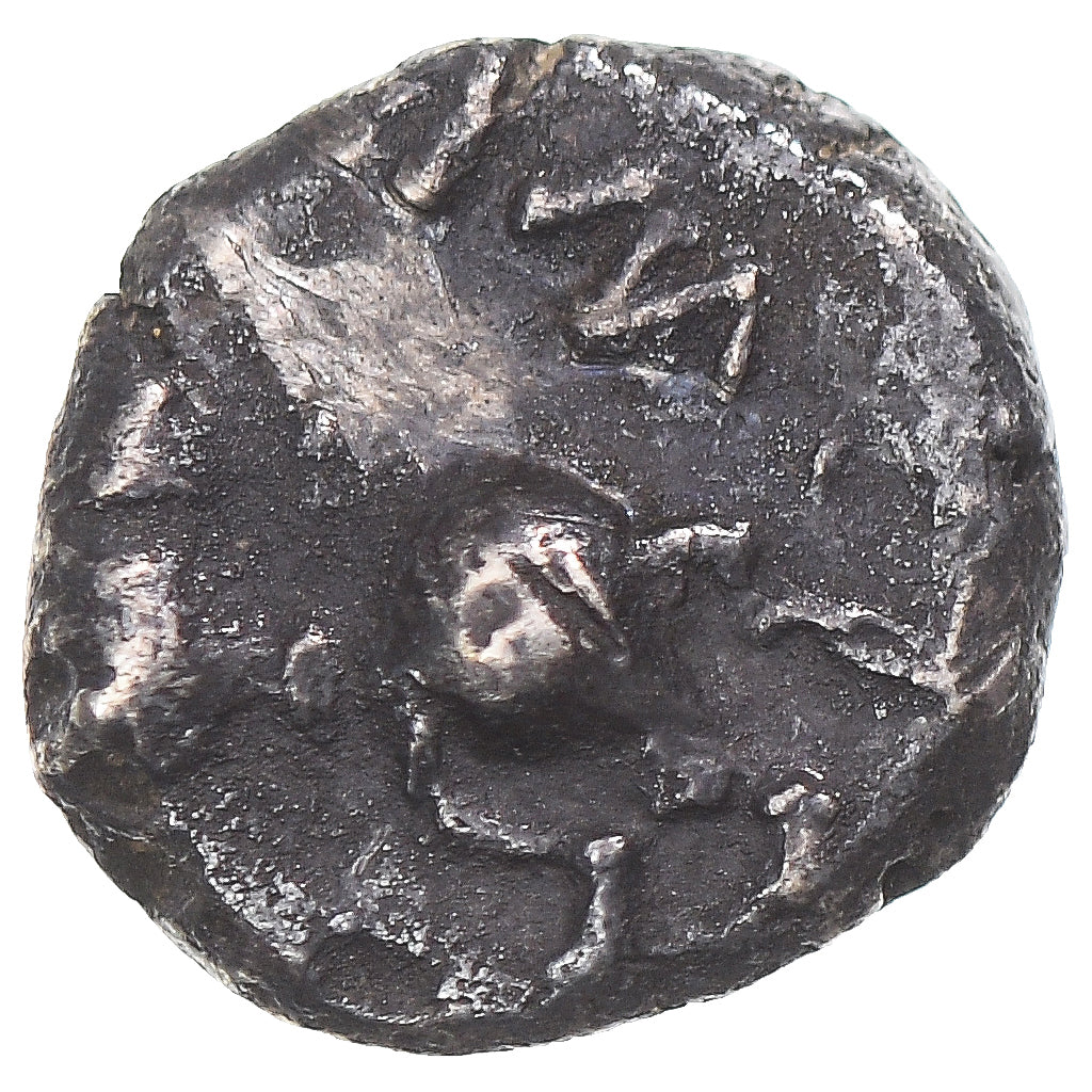 Coin, Leuci, Denier SOLIMA/COLIMA, 60-40 BC, VF(30-35), Silver, Latour:9020