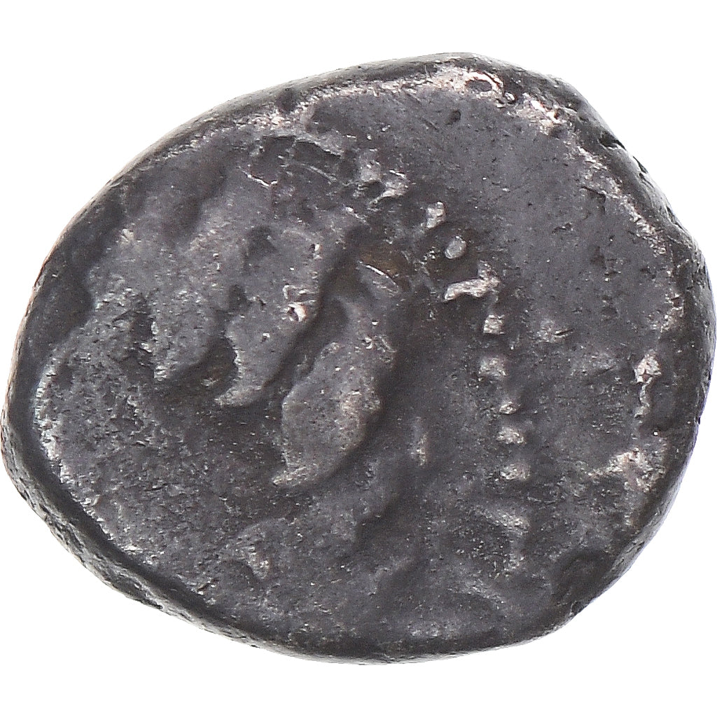 Coin, Leuci, Denier SOLIMA/COLIMA, 60-40 BC, VF(30-35), Silver, Latour:9020