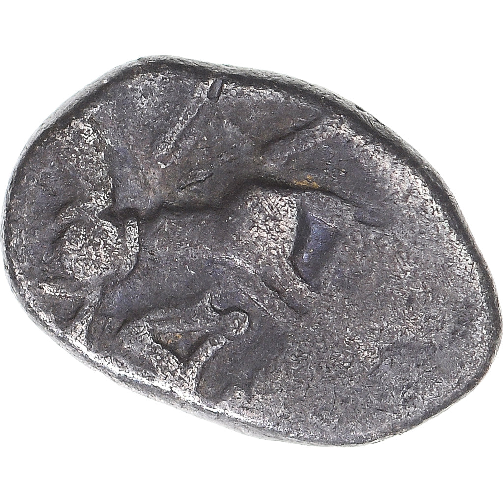 Moneta, Lingones, Denier KALETEDOY, 80-50 BC, MB+, Argento, Latour:8291