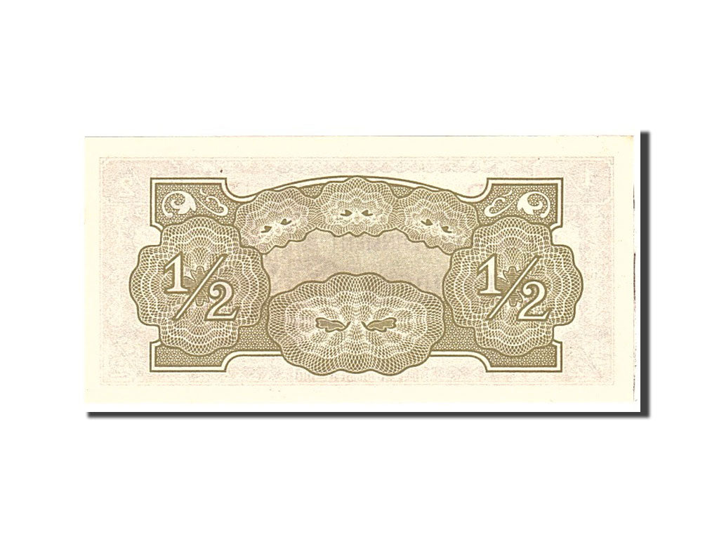 Burma, 1/2 Rupee, 1942, KM:13b, Undated, UNC(65-70)