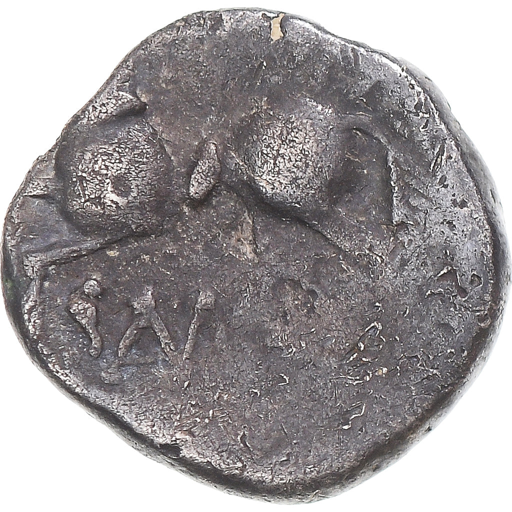 Coin, Sequani, Denier Q. DOCI/SAM F, 60-50 BC, F(12-15), Silver, Latour:5405