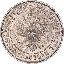 Coin, Finland, Nicholas II, Markka, 1915, Helsinki, EF(40-45), Silver, KM:3.2