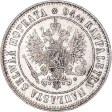 Monnaie, Finlande, Nicholas II, Markka, 1915, Helsinki, SUP, Argent, KM:3.2