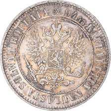 Monnaie, Finlande, Nicholas II, Markka, 1915, Helsinki, TTB+, Argent, KM:3.2