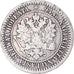 Coin, Finland, Alexander II, Markka, 1865, Helsinki, F(12-15), Silver, KM:3.1