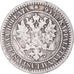 Moneta, Finlandia, Alexander II, Markka, 1865, Helsinki, B, Argento, KM:3.1