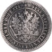 Coin, Finland, Alexander II, Markka, 1865, Helsinki, VF(20-25), Silver, KM:3.1