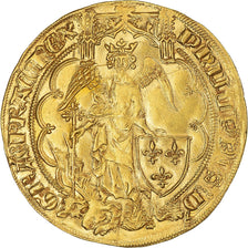 France, Philippe VI, Ange d'Or, 1341, 1st emission, Or, SUP+, Duplessy:255