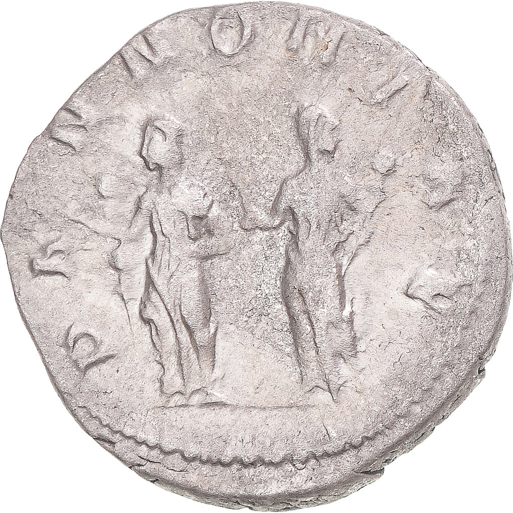 Moneda, Trajan Decius, Antoninianus, 249-251, Rome, MBC, Vellón, RIC:21b