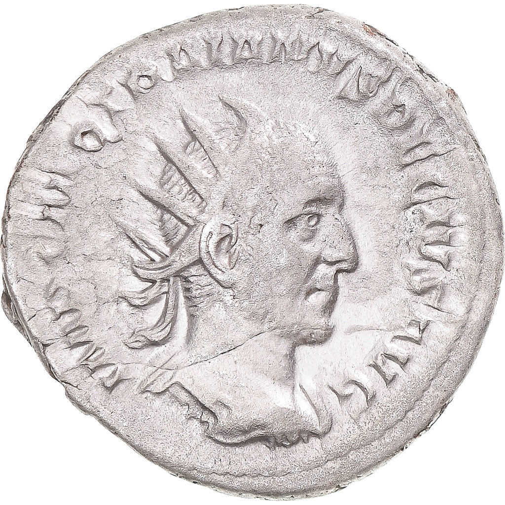Moneda, Trajan Decius, Antoninianus, 249-251, Rome, MBC+, Vellón, RIC:12