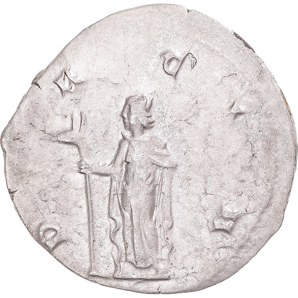 Moneda, Trajan Decius, Antoninianus, 249-251, Rome, MBC+, Vellón, RIC:12