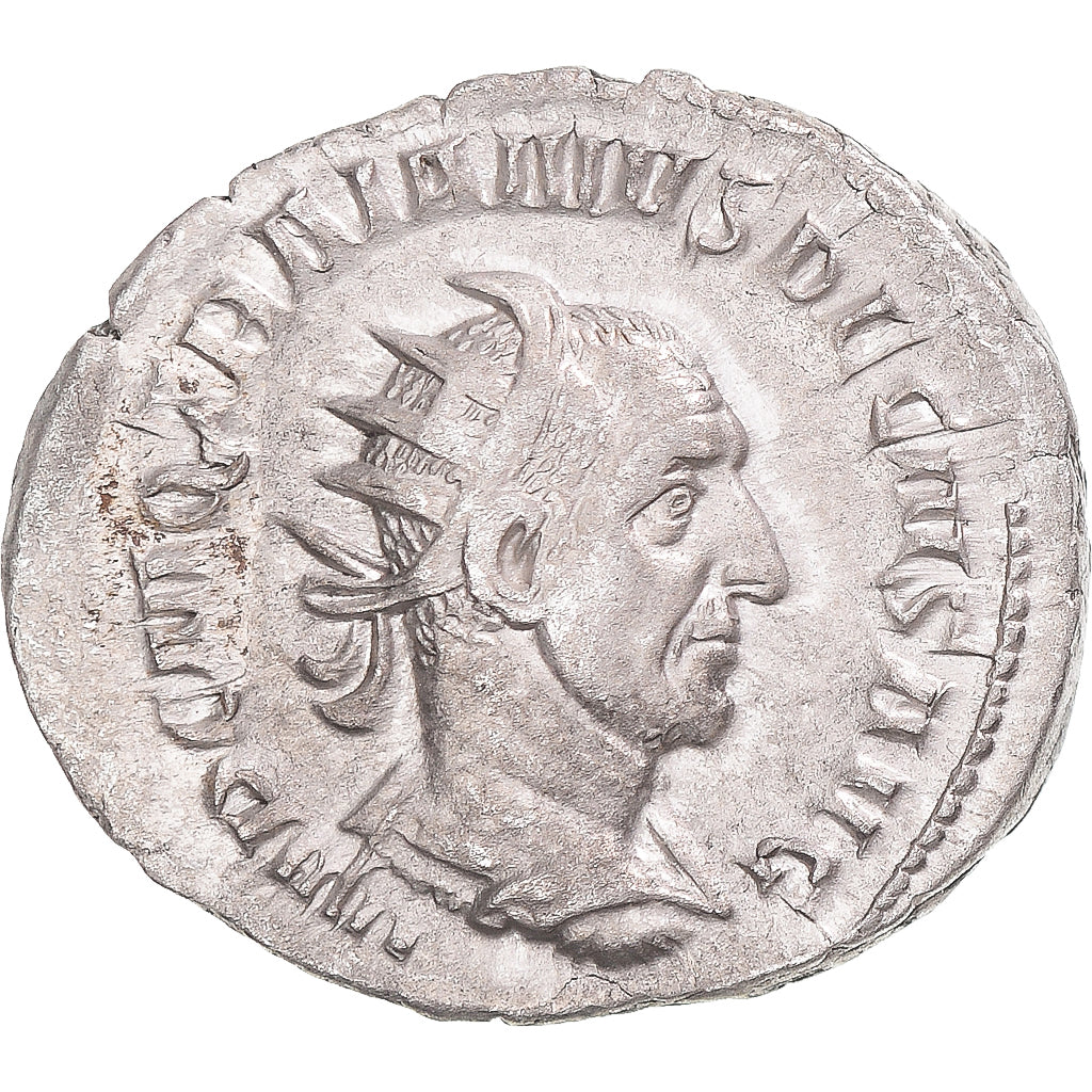 Coin, Trajan Decius, Antoninianus, 249-251, Rome, AU(50-53), Billon, RIC:12