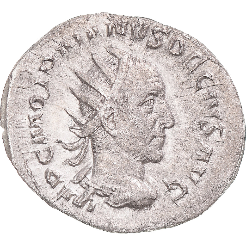 Moneda, Trajan Decius, Antoninianus, 249-251, Rome, EBC, Vellón, RIC:12