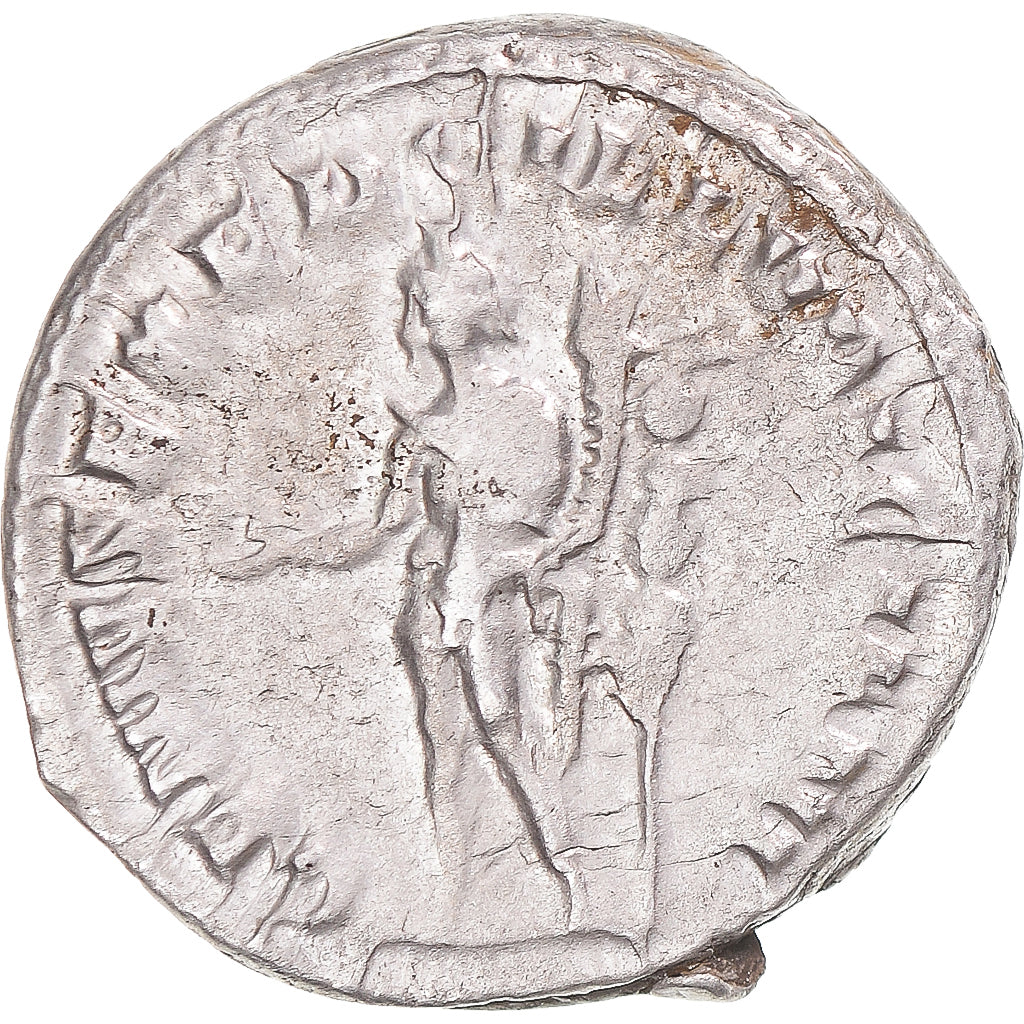 Moneda, Trajan Decius, Antoninianus, 249-251, Rome, MBC+, Vellón, RIC:16c