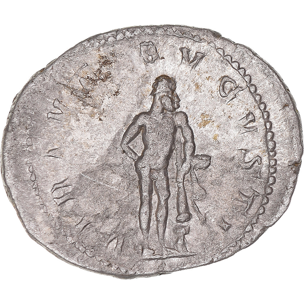 Moneda, Gordian III, Antoninianus, 241-243, Rome, BC+, Vellón, RIC:95