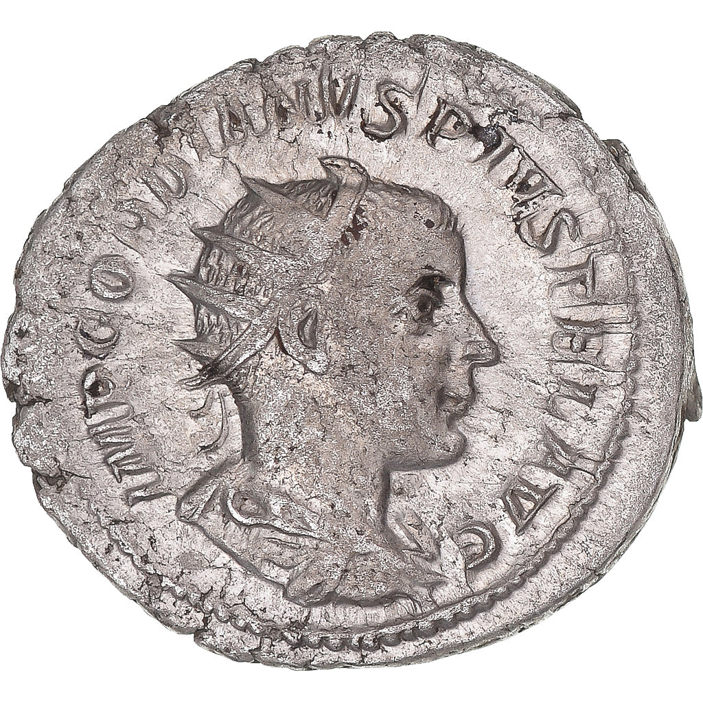 Coin, Gordian III, Antoninianus, 241-243, Rome, EF(40-45), Billon, RIC:95