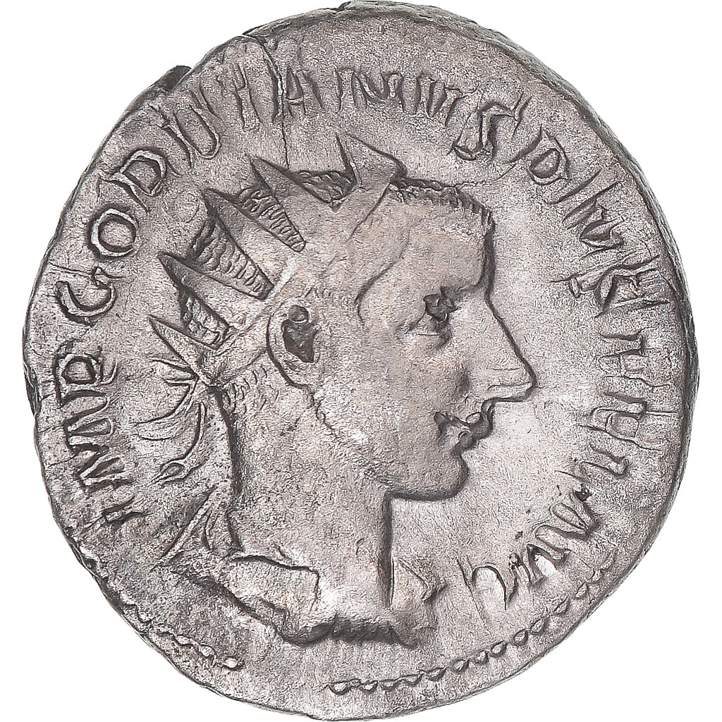 Coin, Gordian III, Antoninianus, 241-243, Rome, EF(40-45), Billon, RIC:95