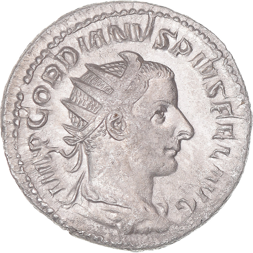 Moneda, Gordian III, Antoninianus, 241-243, Rome, MBC+, Vellón, RIC:95