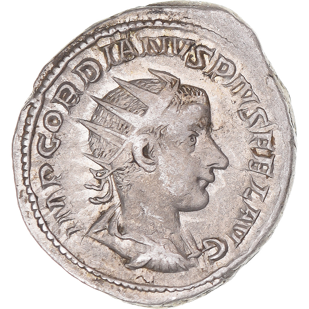 Moneda, Gordian III, Antoninianus, 240, Rome, BC+, Vellón, RIC:67