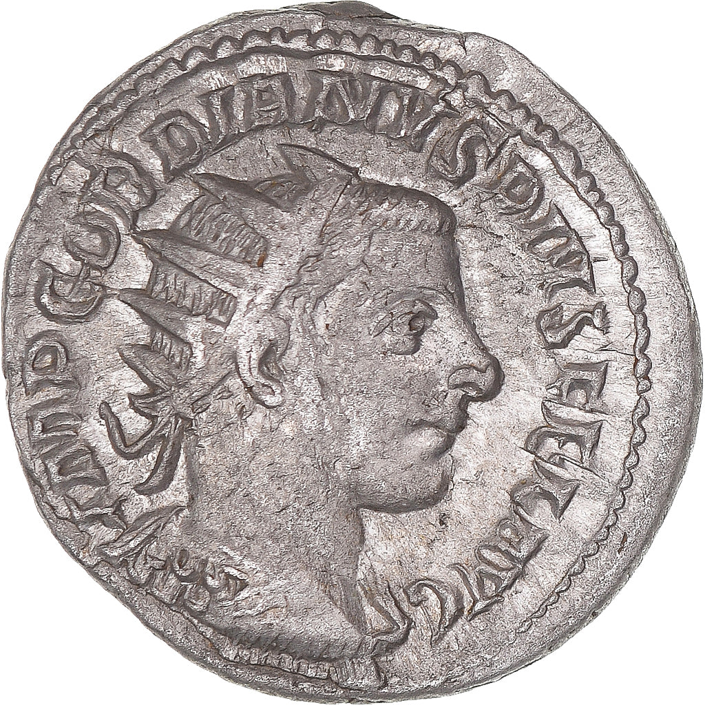 Moneda, Gordian III, Antoninianus, 242-244, Antioch, MBC+, Vellón, RIC:213