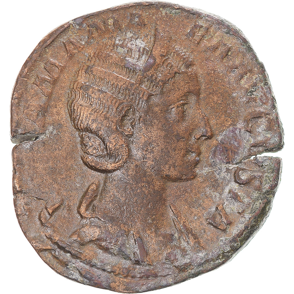 Monnaie, Julia Mamée, Sesterce, 222-235, Rome, TTB+, Bronze, RIC:679