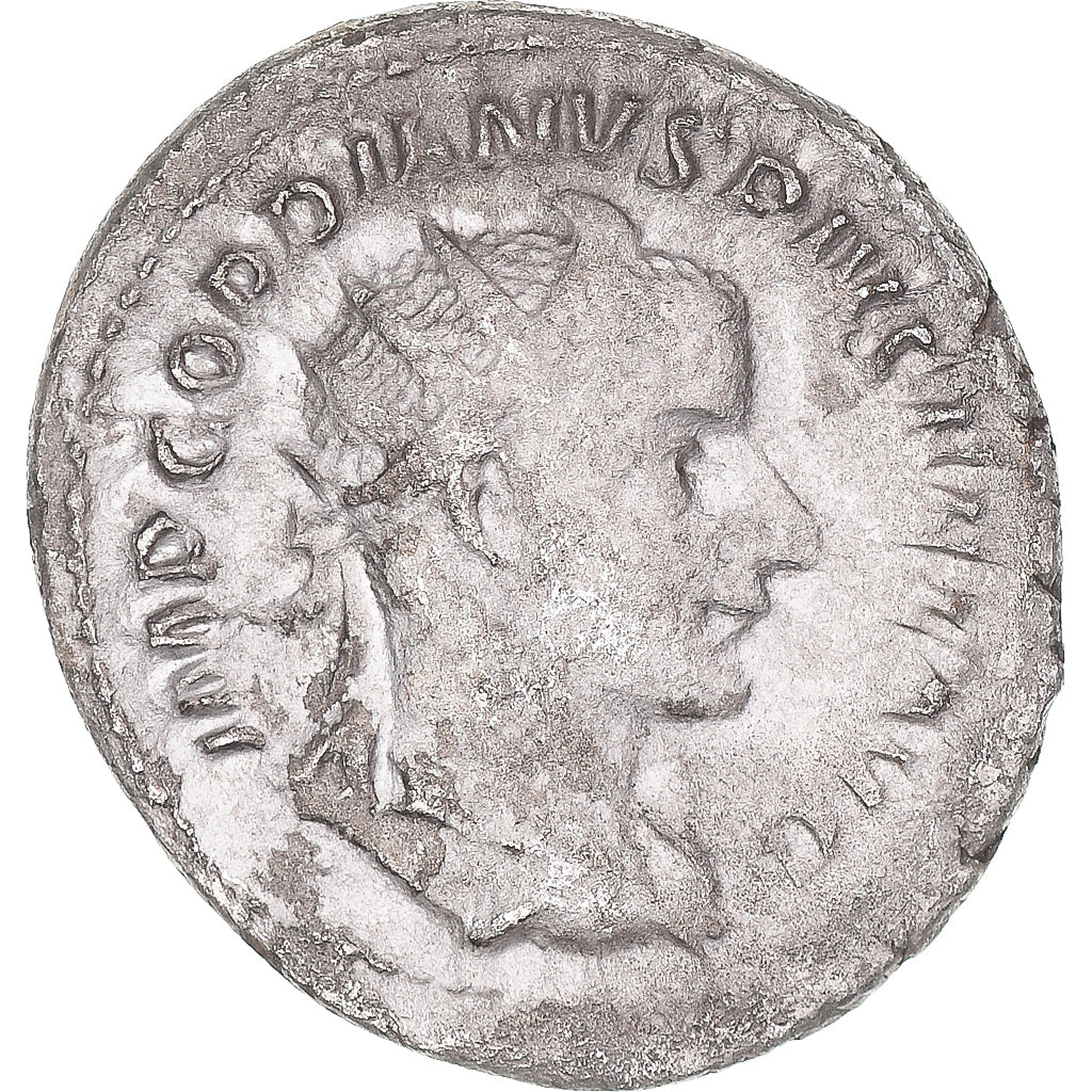 Moneda, Gordian III, Antoninianus, 241-243, Rome, BC+, Vellón, RIC:83