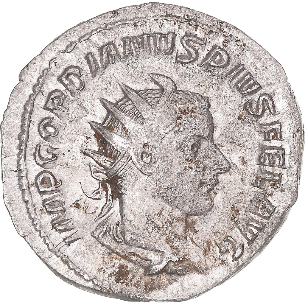 Coin, Gordian III, Antoninianus, 243-244, Rome, EF(40-45), Billon, RIC:140