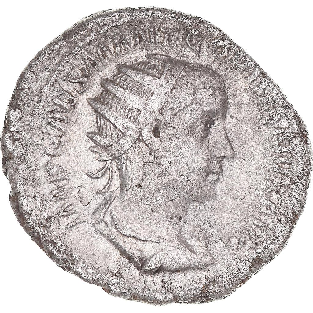 Moneda, Gordian III, Antoninianus, 238-239, Rome, MBC, Vellón, RIC:3