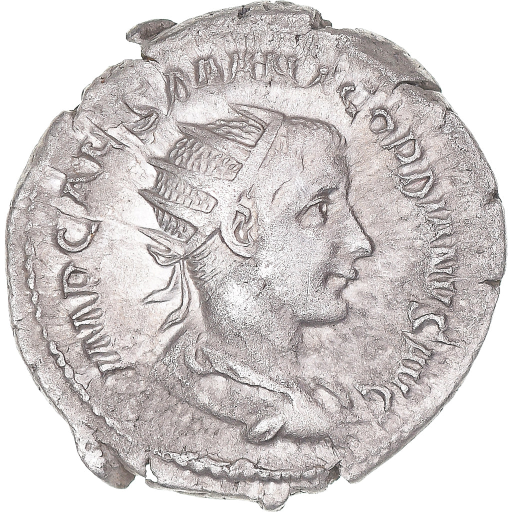 Moneta, Gordian III, Antoninianus, 238-239, Rome, AU(50-53), Bilon, RIC:3