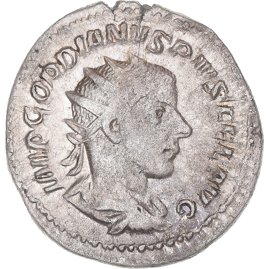 Moneta, Gordian III, Antoninianus, 241-243, Rome, MB+, Biglione, RIC:84