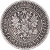 Monnaie, Finlande, Alexander II, Markka, 1866, Helsinki, TB+, Argent, KM:3.1