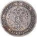 Moeda, Finlândia, Alexander II, Markka, 1865, Helsinki, VF(30-35), Prata