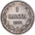 Moneta, Finlandia, Alexander III, Markka, 1892, Helsinki, BB, Argento, KM:3.2